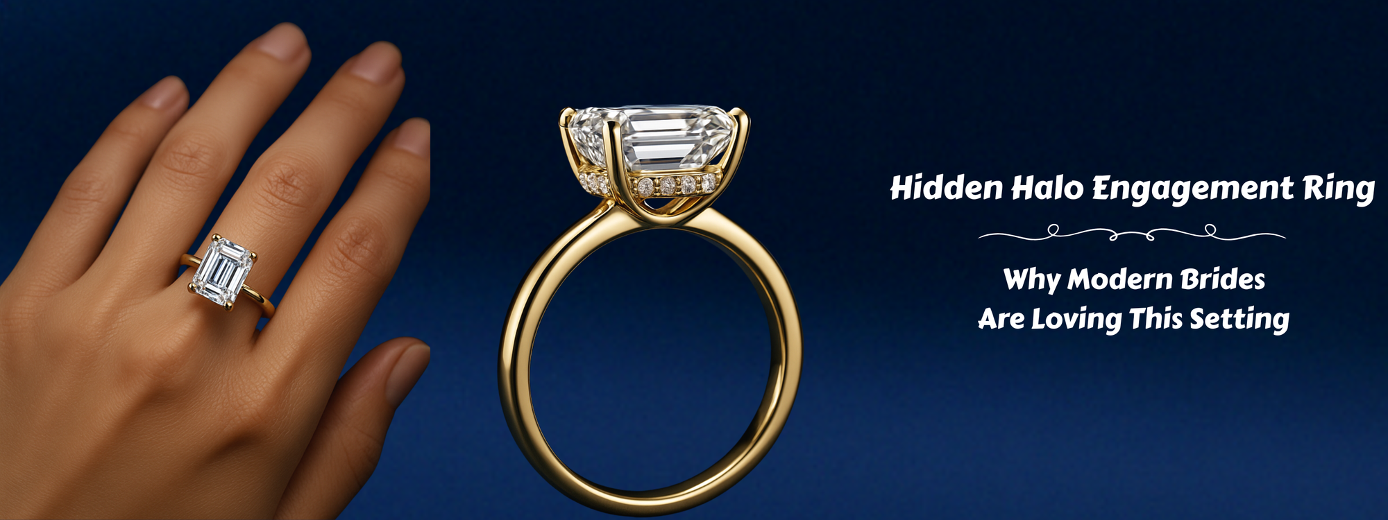 What’s a Hidden Halo? Why Modern Brides Are Loving This Setting