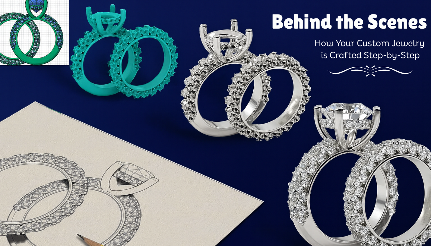 Behind the Scenes: How Your Custom Jewelry is Crafted Step-by-Step