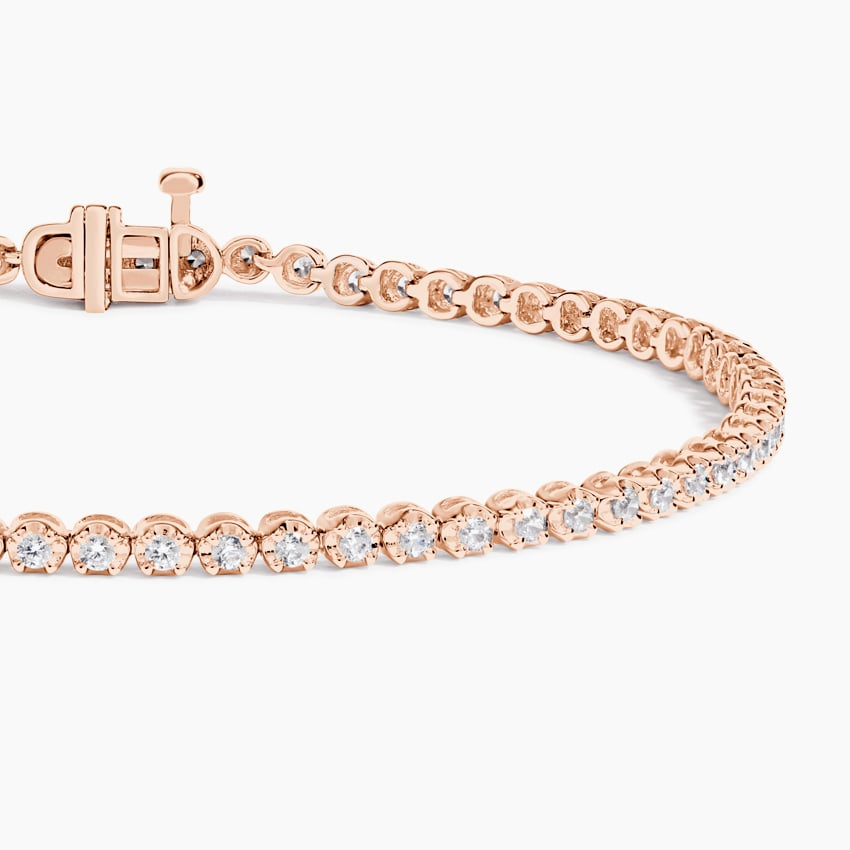 1CTW 7inch Certified Lab Grown Diamond Tennis Bracelet
