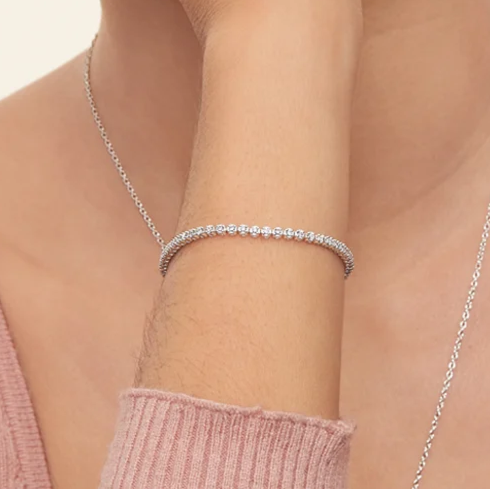 1CTW 7inch Certified Lab Grown Diamond Tennis Bracelet