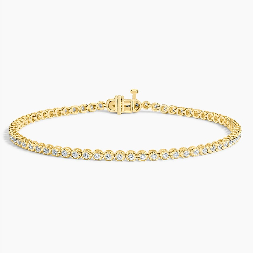 1CTW 7inch Certified Lab Grown Diamond Tennis Bracelet