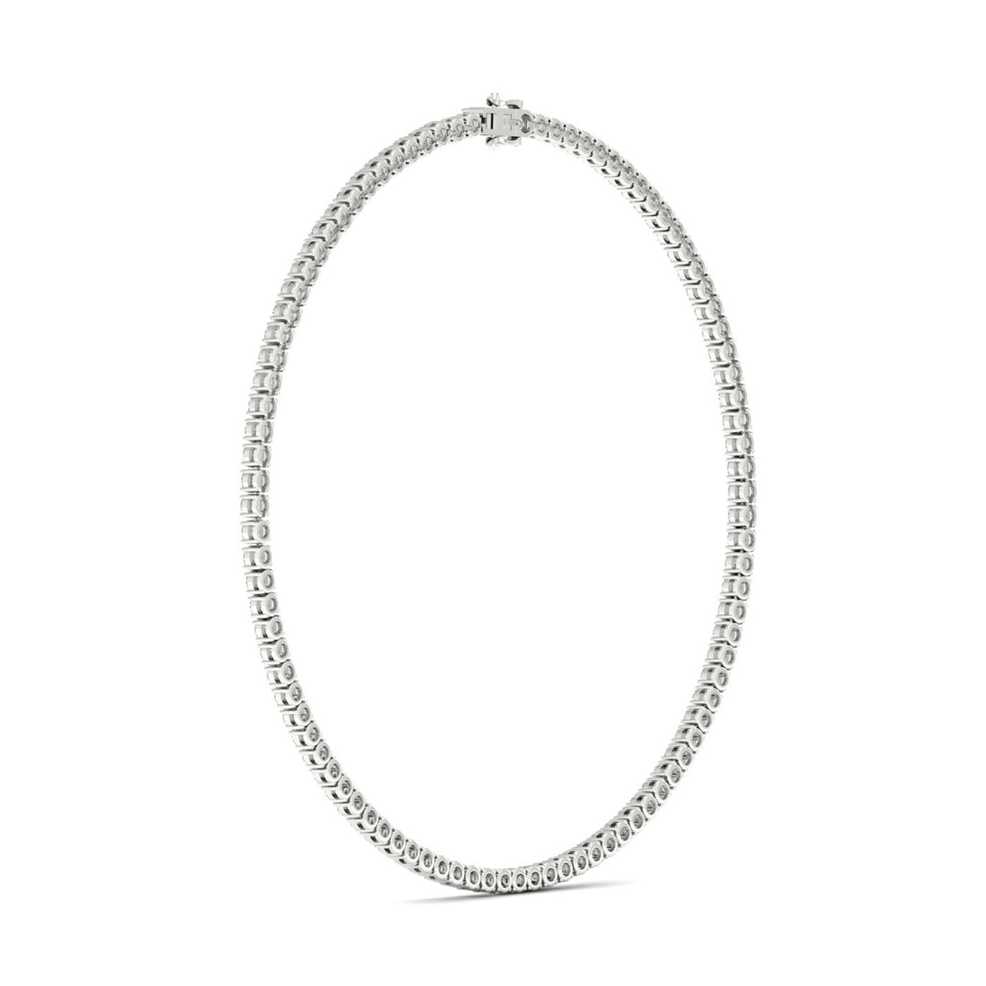 24.25CTW Four Prongs Lab Grown Diamond Classic Tennis Chain