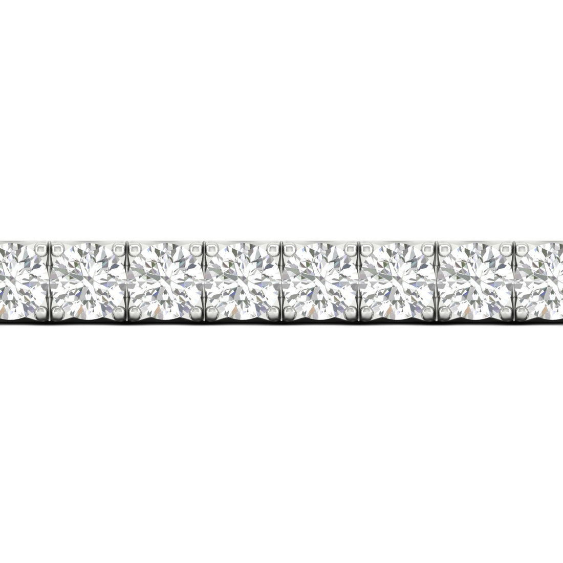 20CTW Four Prong Lab Grown Diamond Round Tennis Bracelet