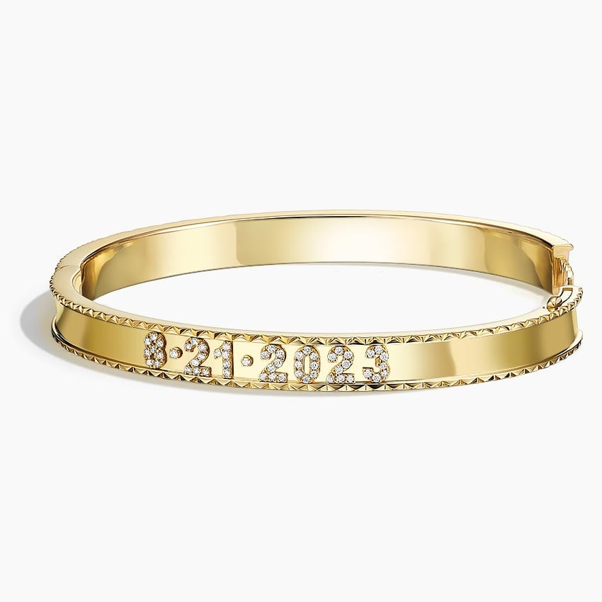 Sol Signature Lab Grown Diamond 6.5 inch Bracelet in Gold