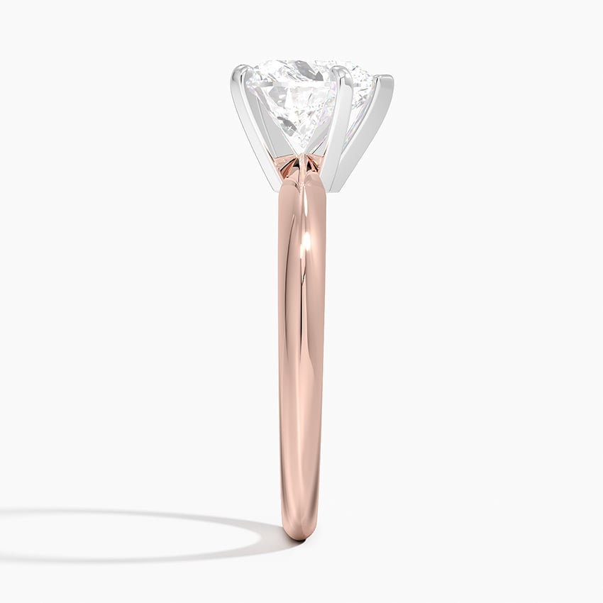 2Ct Heart Lab Grown Diamond Six-Prong Solitaire Ring