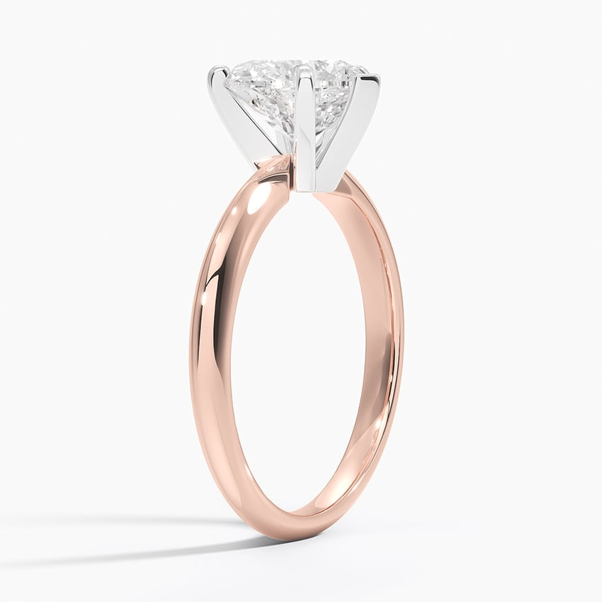 2Ct Heart Lab Grown Diamond Six-Prong Solitaire Ring