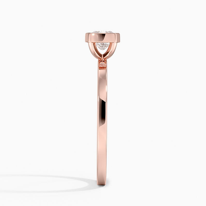 1/2Ct Cushion Lab Grown Diamond Solitaire Ring