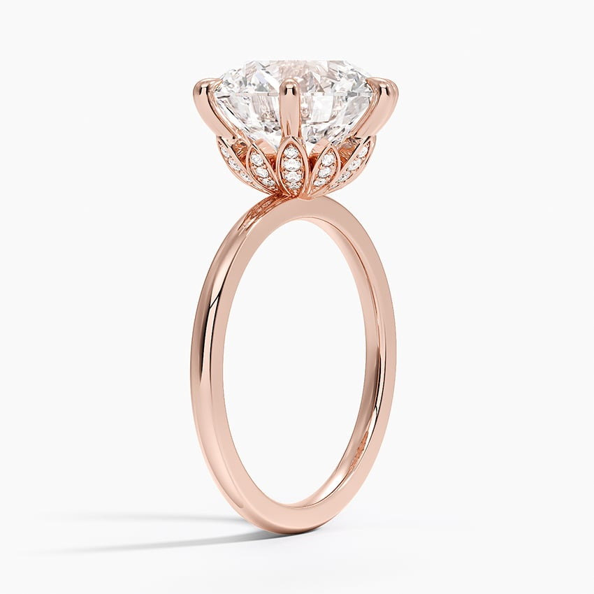 5Ct Round Lab Grown Diamond Six Prong Solitaire Ring