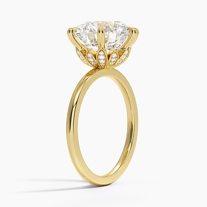 5Ct Round Lab Grown Diamond Six Prong Solitaire Ring