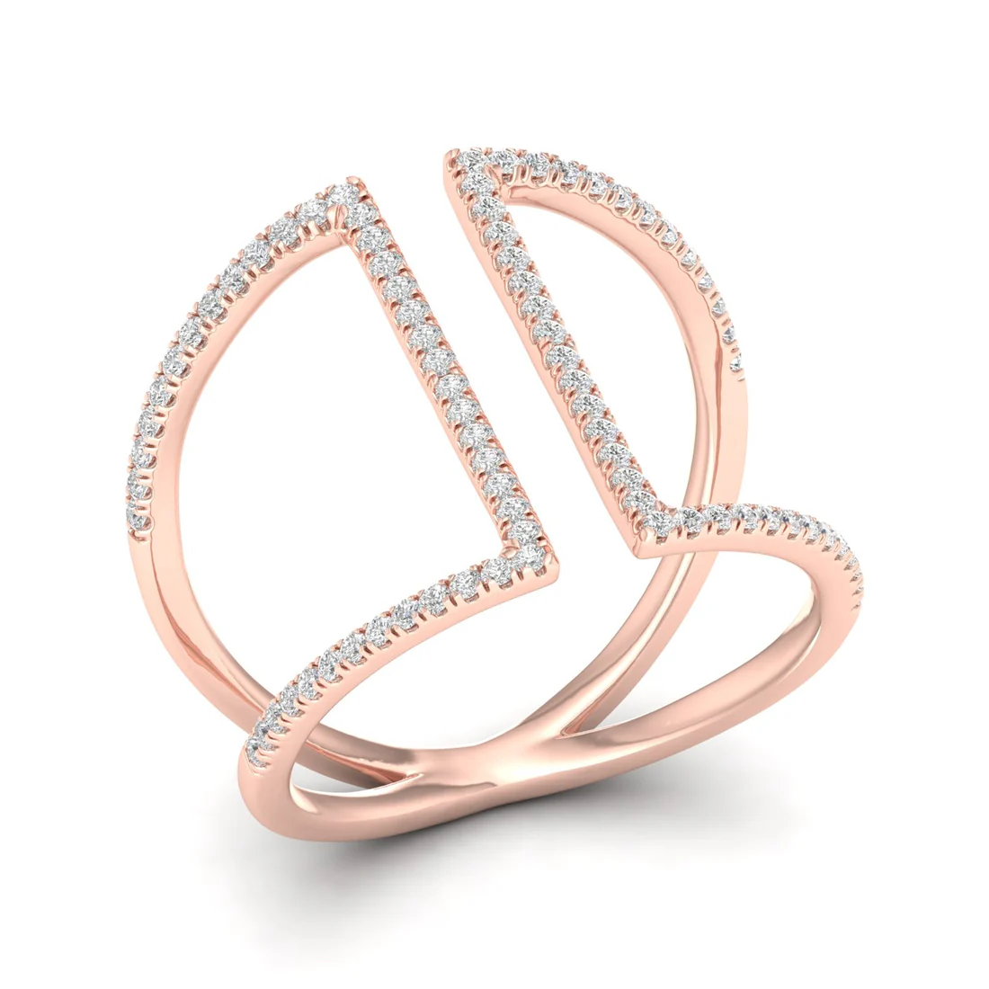 0.30Ctw Lab Grown Diamond Fashion Ring Band