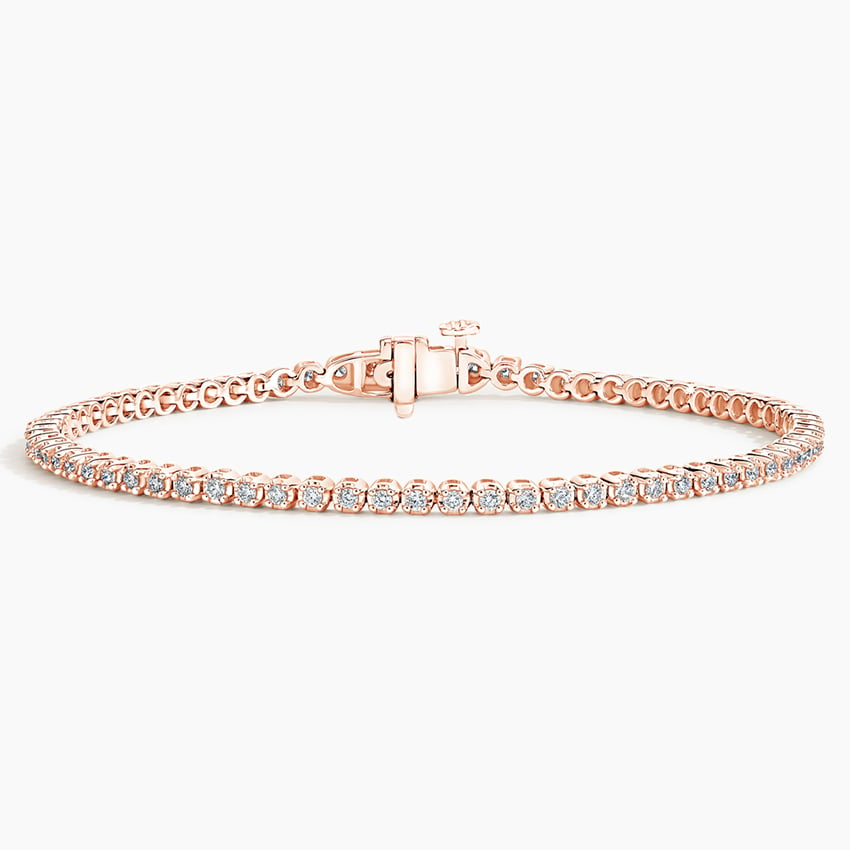 1CTW 7 inch Certified Lab Grown Diamond Tennis Bracelet