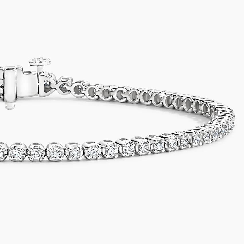 1CTW 7 inch Certified Lab Grown Diamond Tennis Bracelet
