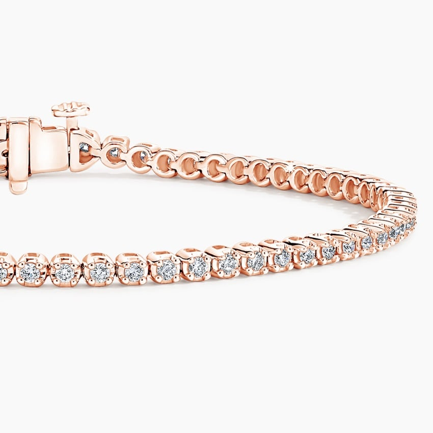 1CTW 7 inch Certified Lab Grown Diamond Tennis Bracelet