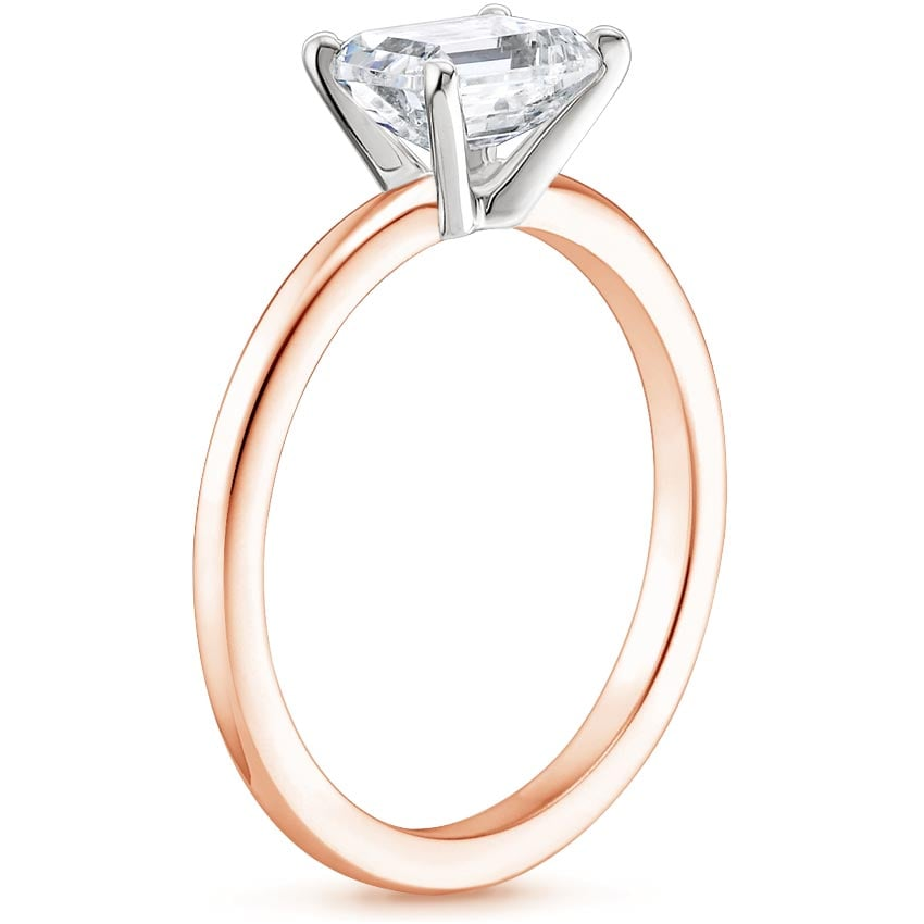 3/4Ct Oval Lab Grown Diamond Comfort Fit Solitaire Ring