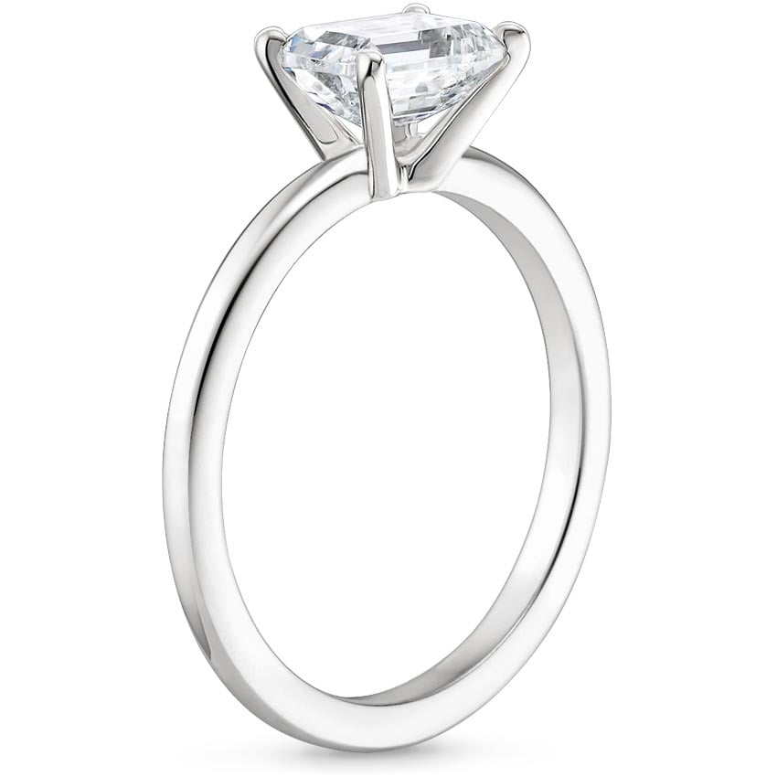 3/4Ct Oval Lab Grown Diamond Comfort Fit Solitaire Ring