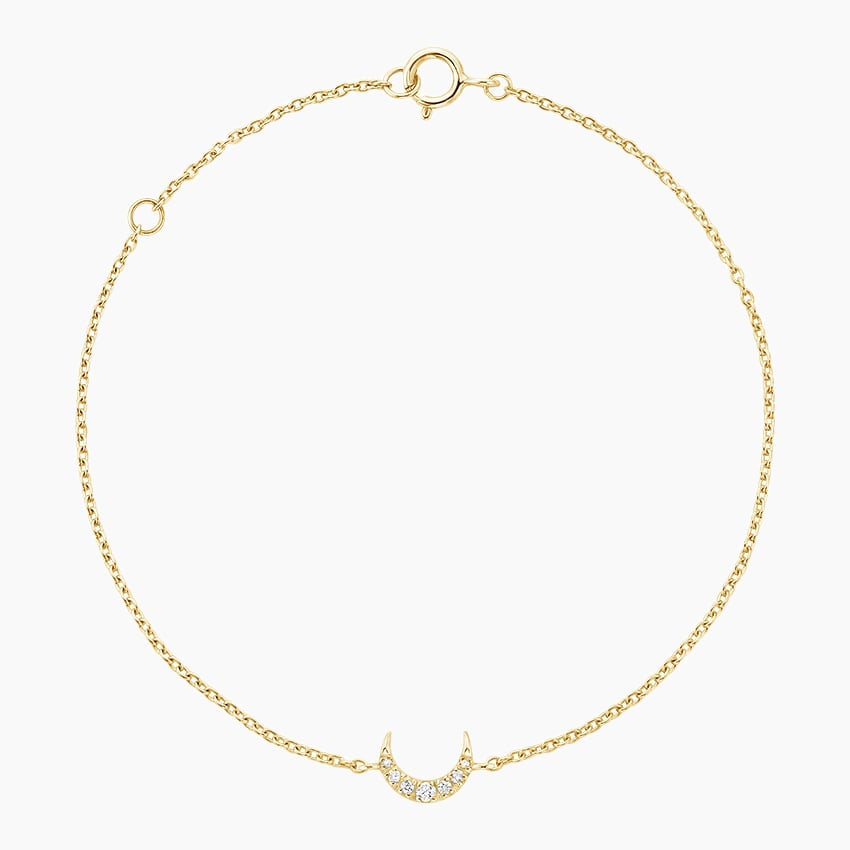 7 inch Crescent Certified Lab Grown Diamond Bracelet