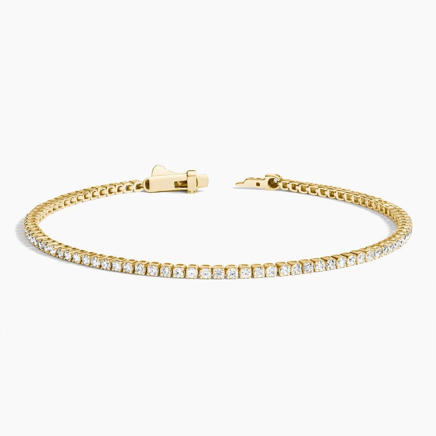 1.40 CTW 6.5inch Pettie Lab Grown diamond Tennis Bracelets