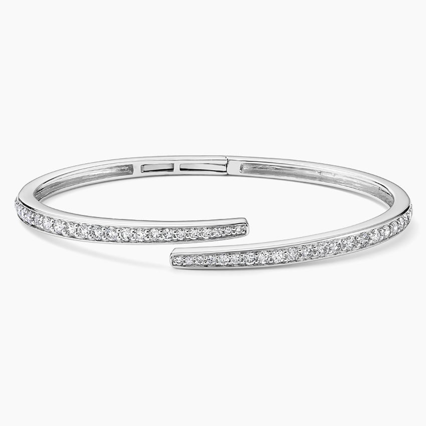 1.5CTW 6.5 inch Lab Grown Diamond Wrap Bracelet