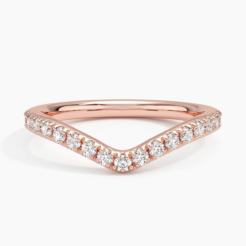 0.34 CTW Lab Grown Diamond Fair Half Eternity Wedding Band