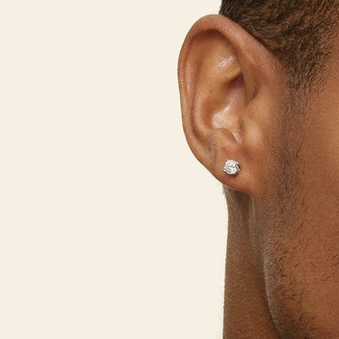 3/4 CTW Perfect 4-Prong Lab Grown Diamond Stud Earrings