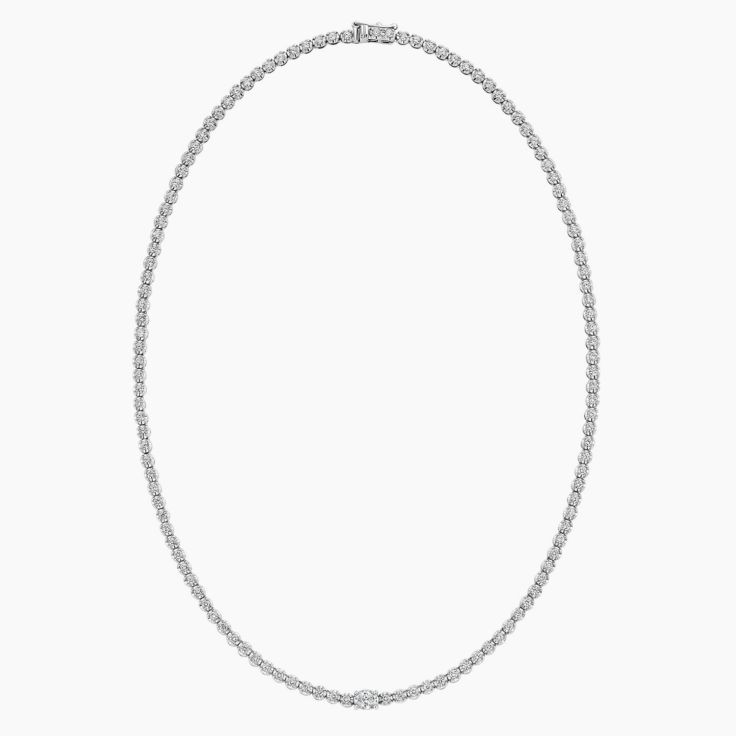 2.75 CTW Lab Grown Diamond Harriet Tennis Necklace