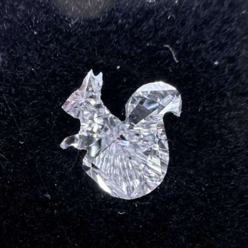 Squirrel Shape lab Grown Diamond customdiamjewel