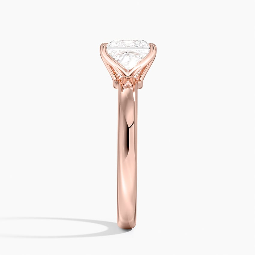 1 1/2CT Princess Lab Grown Diamond Solitaire Ring