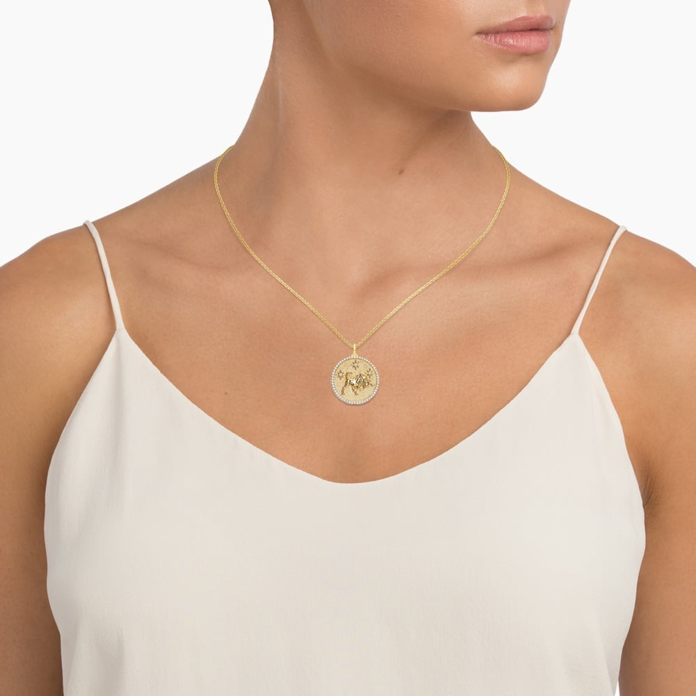 Lab Grown Diamond Customized Round Pendant