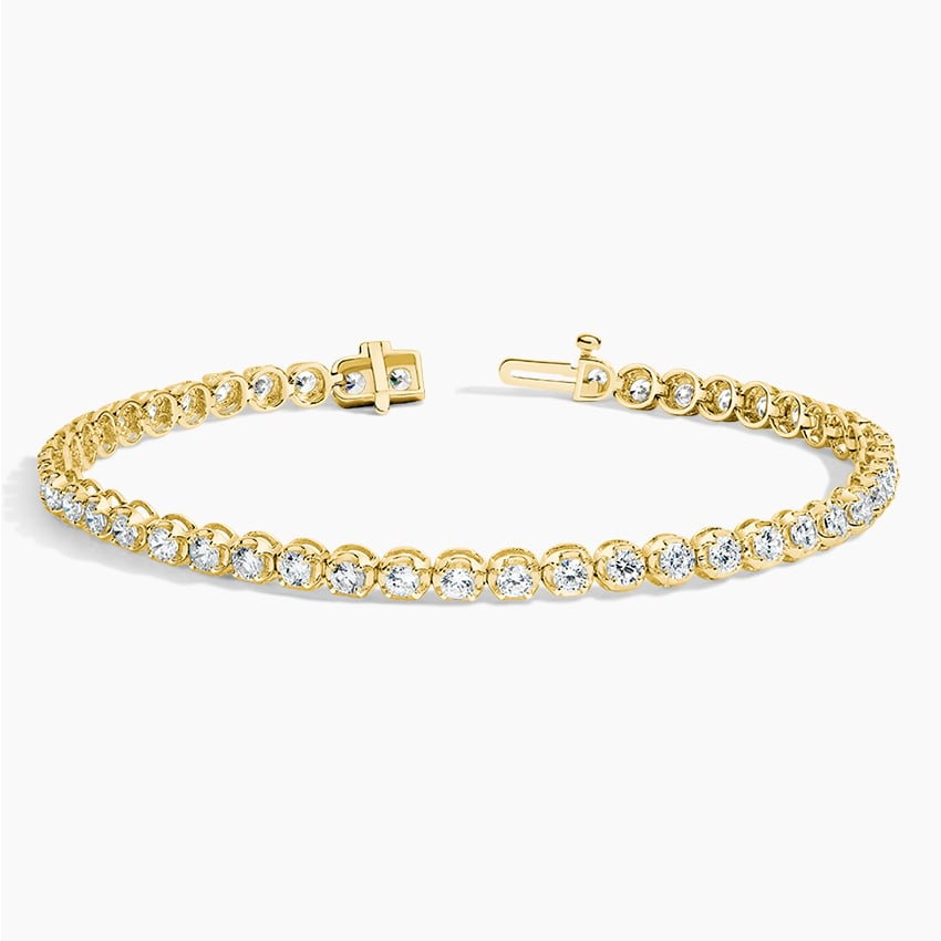 7 inch 3CTW Certified Lab Grown Diamond Tennis Bracelet