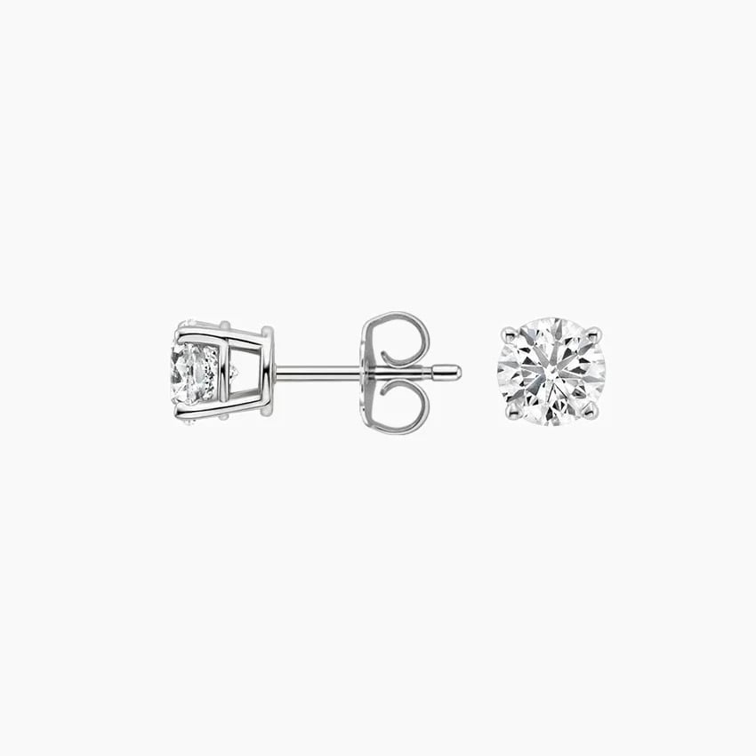 Small Lab Grown Diamond Stud Earring Set For Her