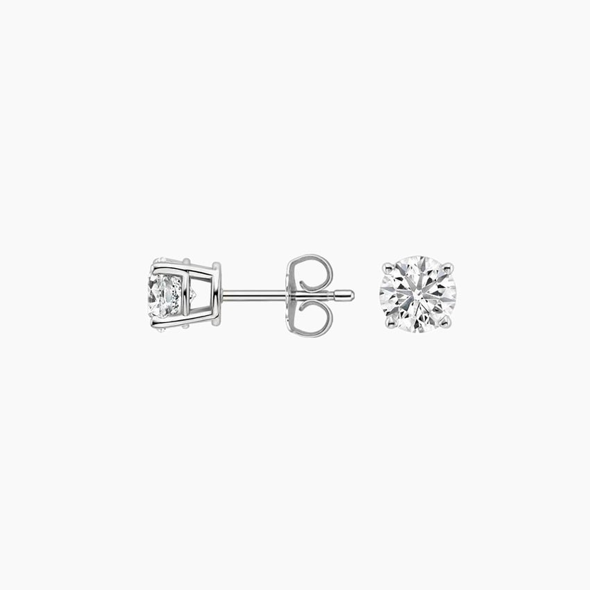 Small Lab Grown Diamond Stud Earring Set For Her