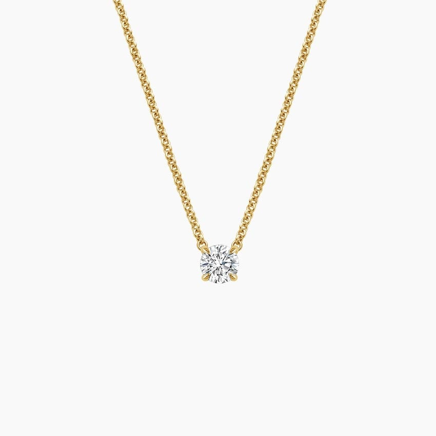 1/4 CTW Lab Grown Diamond Solitaire Pendant