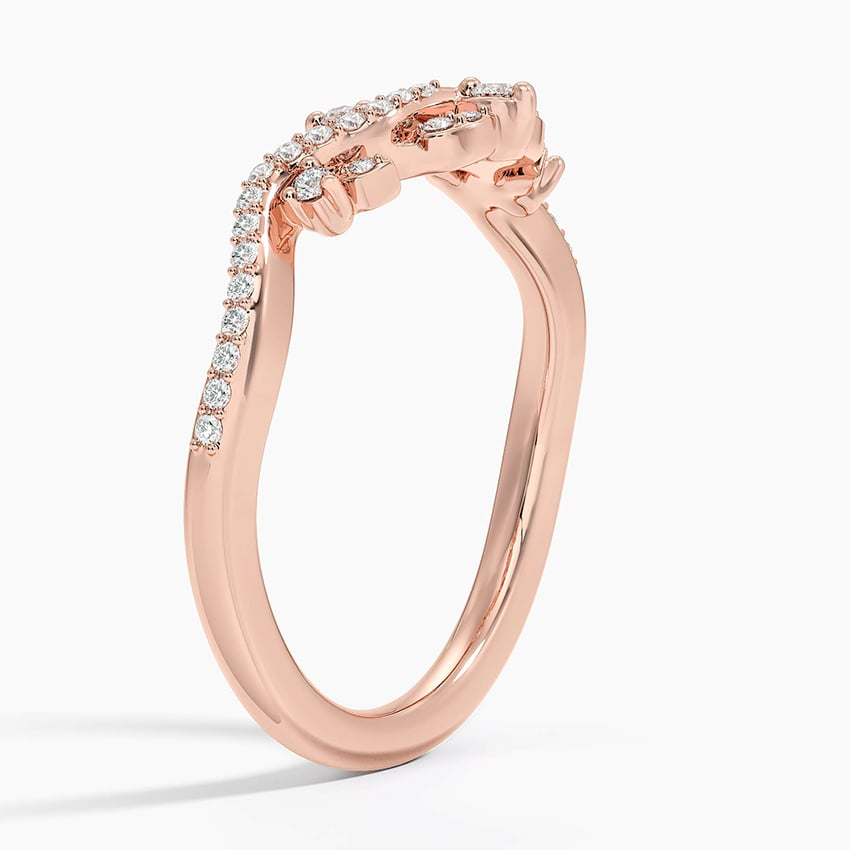 0.17 CTW 18k White Gold Women's Stacking Lab Grown Diamond Ring