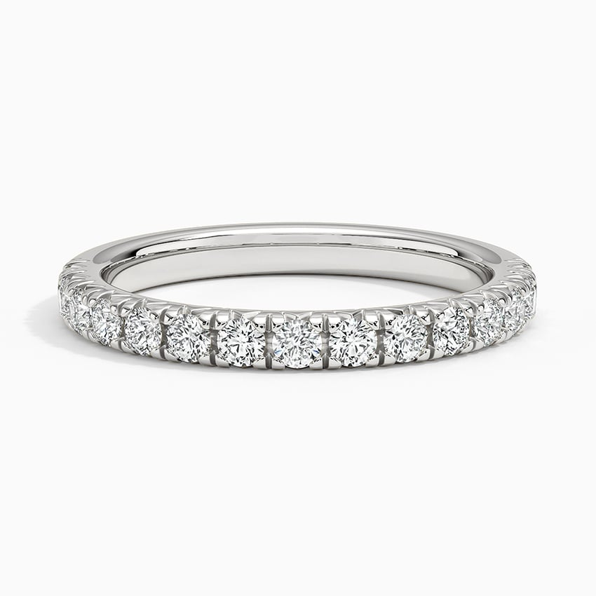 0.45CTW Lab Grown Diamond Simple Solitaire Wedding Band