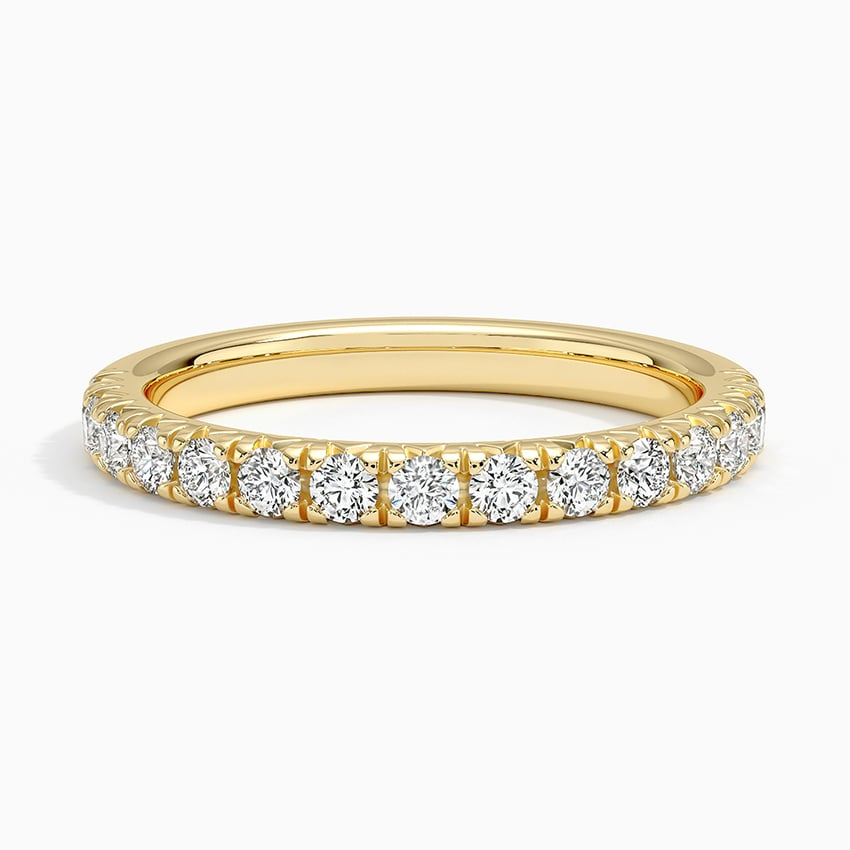 0.45CTW Lab Grown Diamond Simple Solitaire Wedding Band