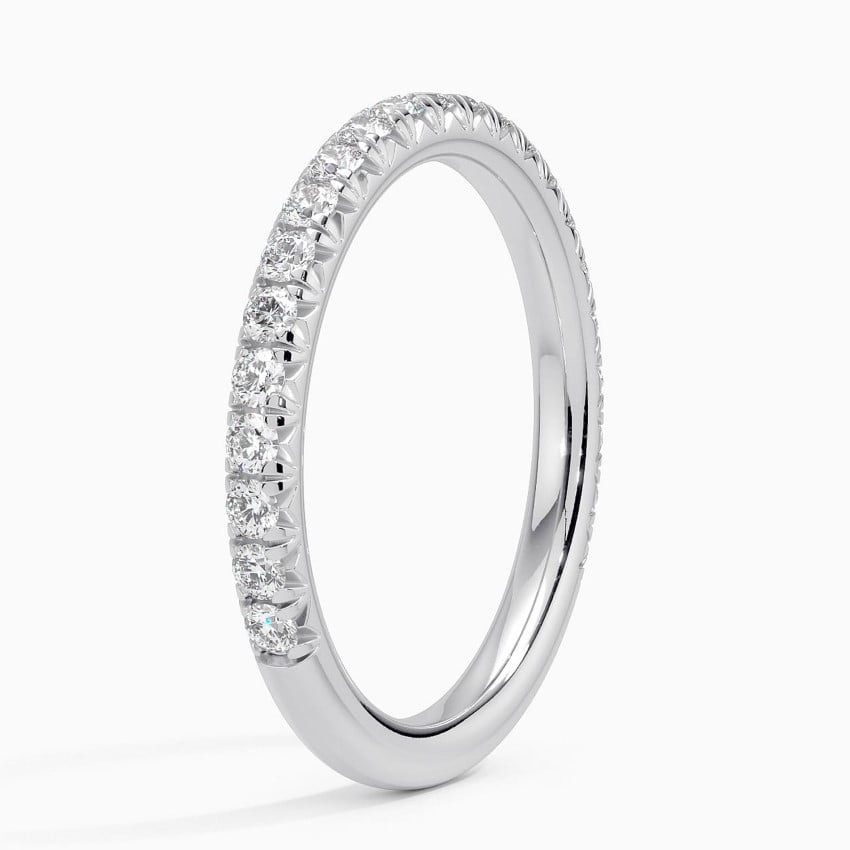 0.45 CTW Lab Grown Diamond Ring Matching Wedding Band