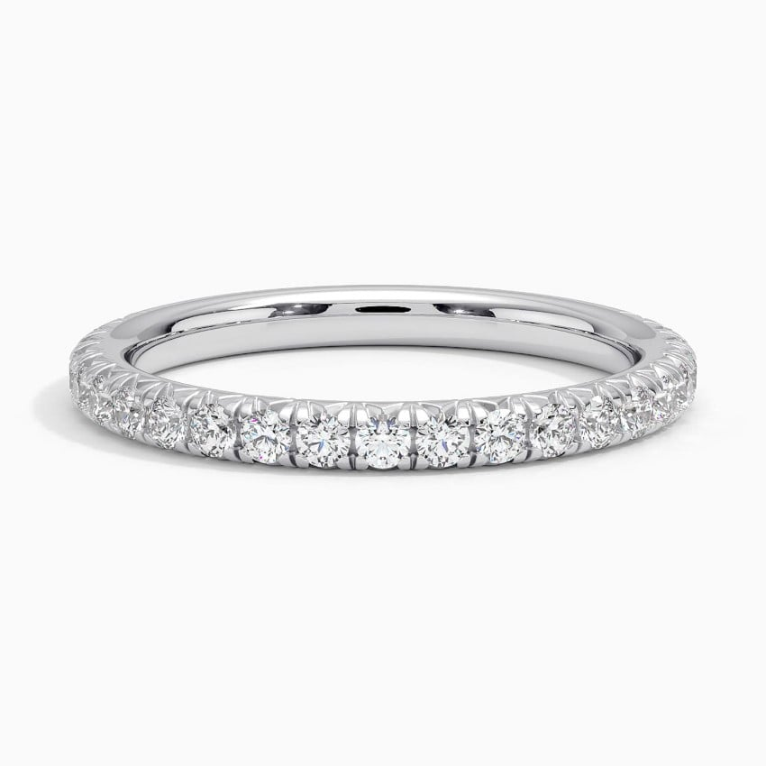 0.45 CTW Lab Grown Diamond Ring Matching Wedding Band