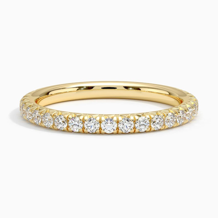 0.45 CTW Lab Grown Diamond Ring Matching Wedding Band