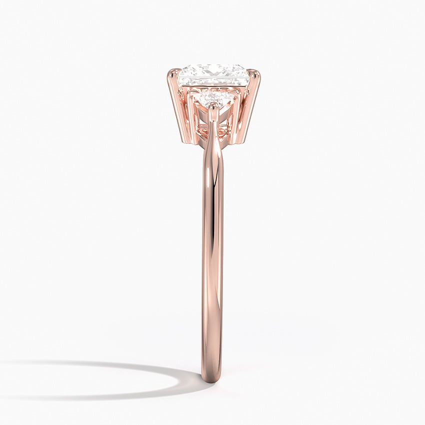 11/4CT Princess Lab Grown Diamond Three Stone Ring