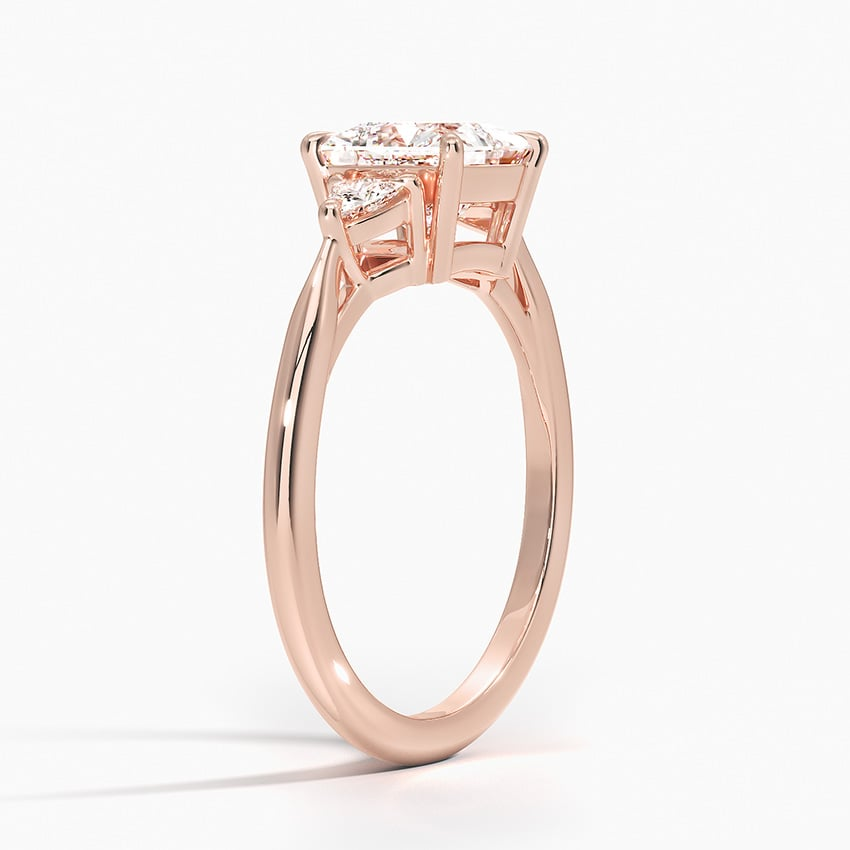 11/4CT Princess Lab Grown Diamond Three Stone Ring