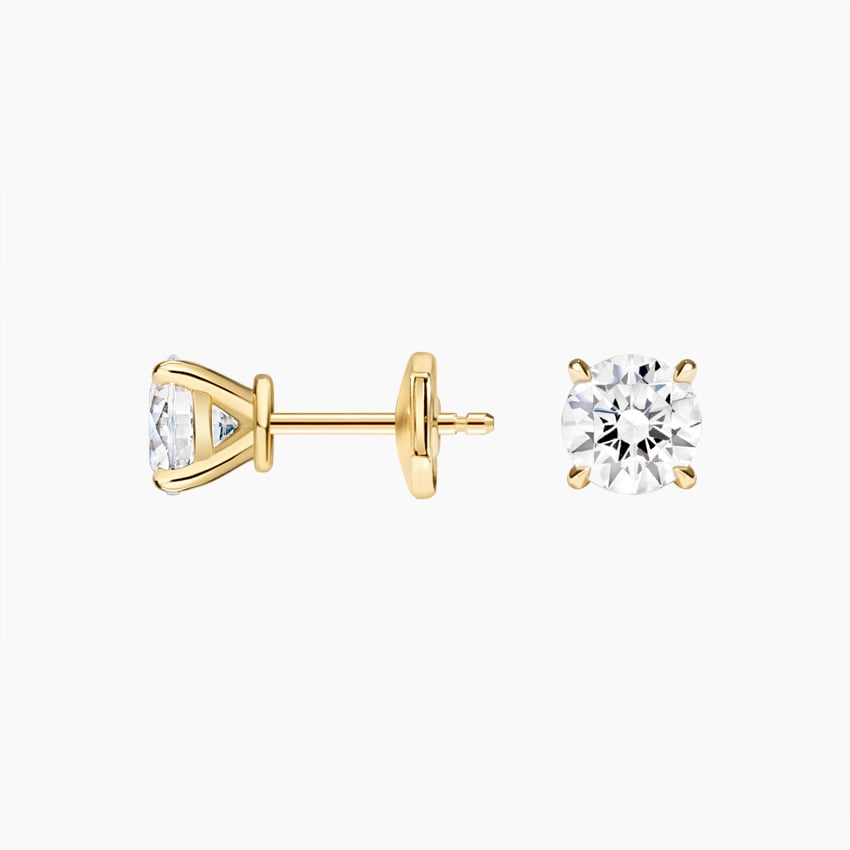 1.50 CTW Claw Prong Lab Grown Diamond Stud Earrings