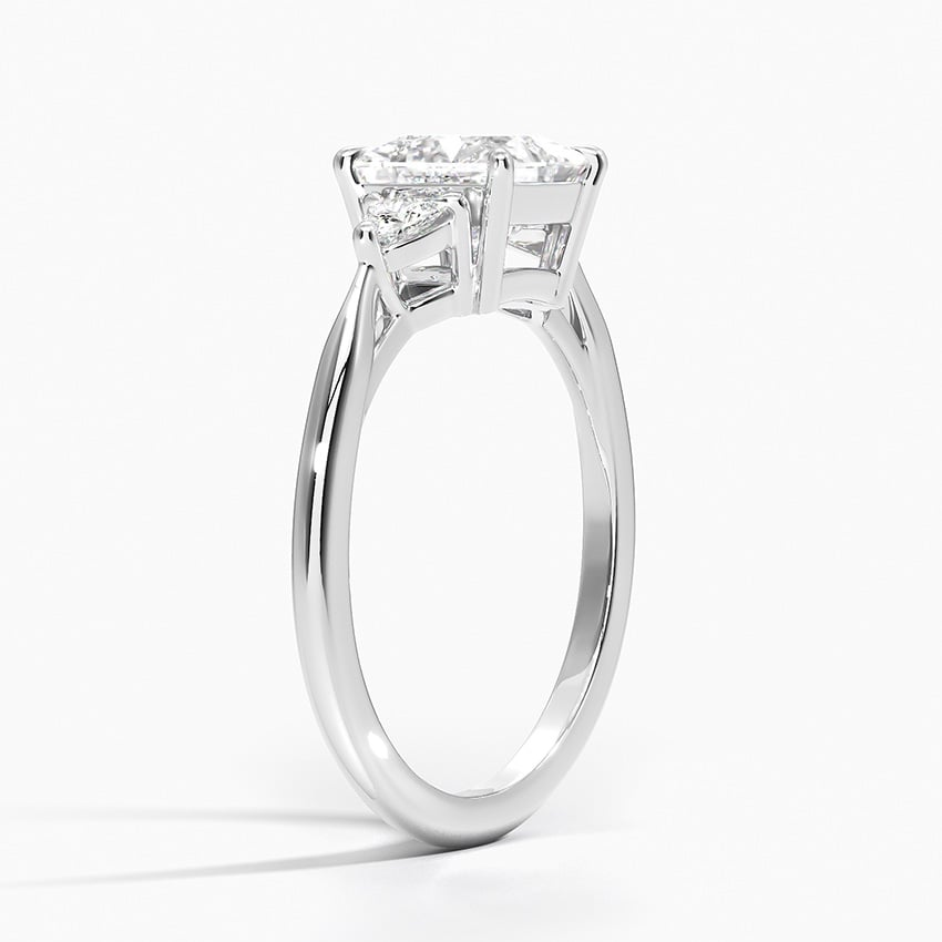 11/4CT Princess Lab Grown Diamond Three Stone Ring