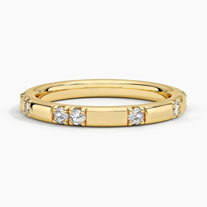 0.27 CTW 18k Gold Lab Grown Diamond Wedding Band Anniversary Gifts
