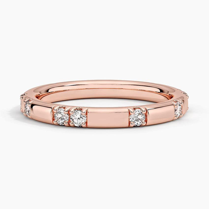 0.27 CTW 18k Gold Lab Grown Diamond Wedding Band Anniversary Gifts
