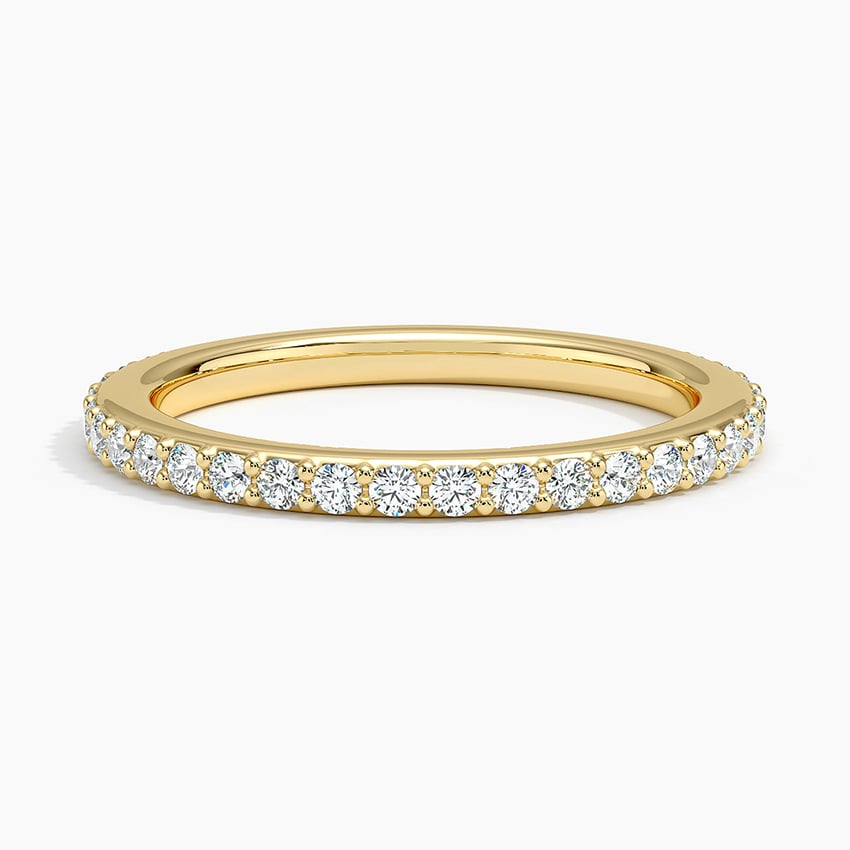 0.38 CTW Three-Quarter Coverage Lab Grown Diamond Band Ring