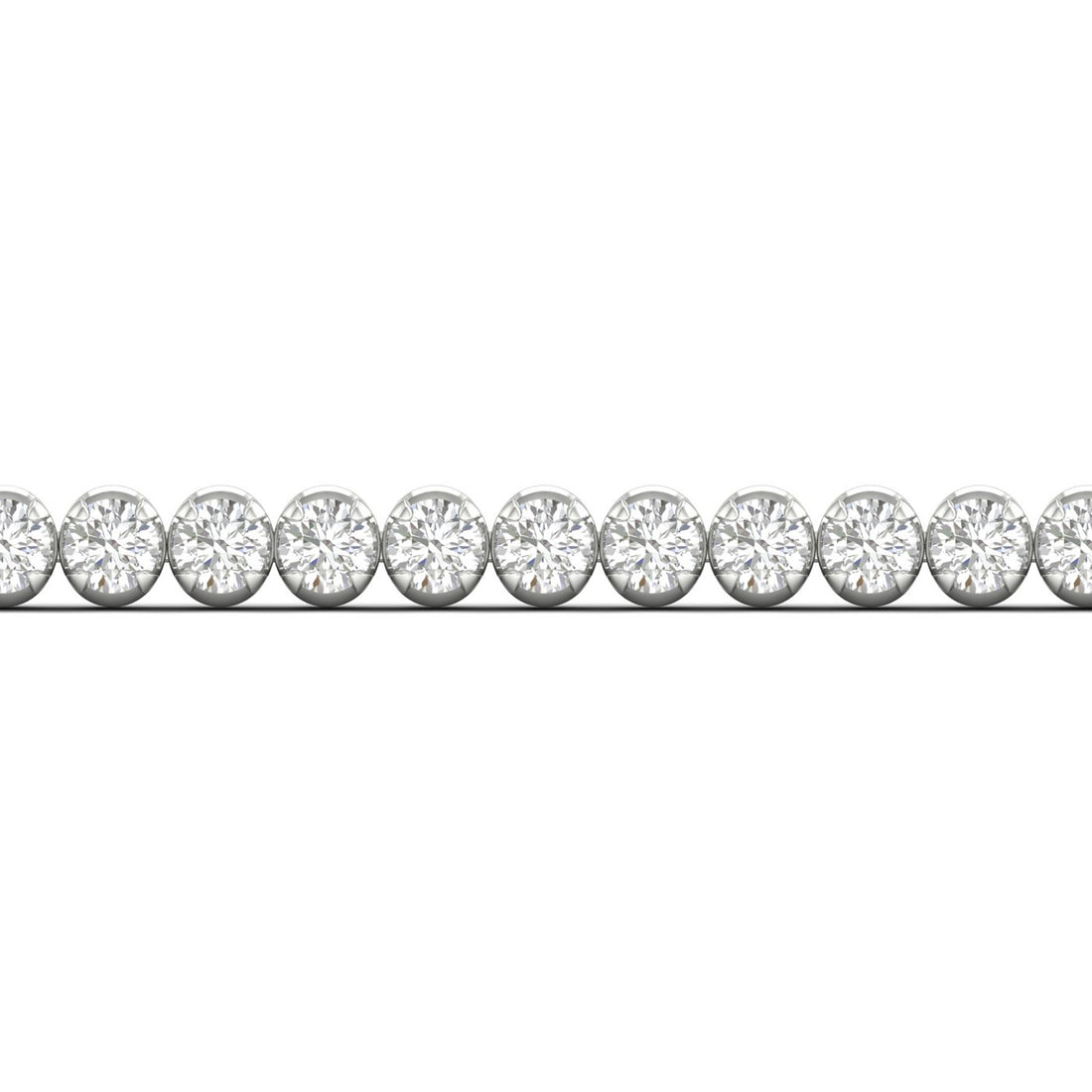 4.00 CTW Four Prong Lab Grown Diamond Round Classic Tennis Bracelet