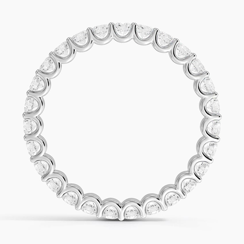 18k Solid Yellow Gold Lab Grown Diamond Stacking Wedding Band