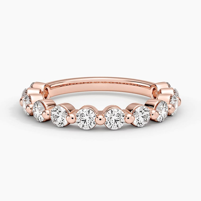 0.99 CTW 3/4 Eternity Lab Grown Diamond Wedding Band
