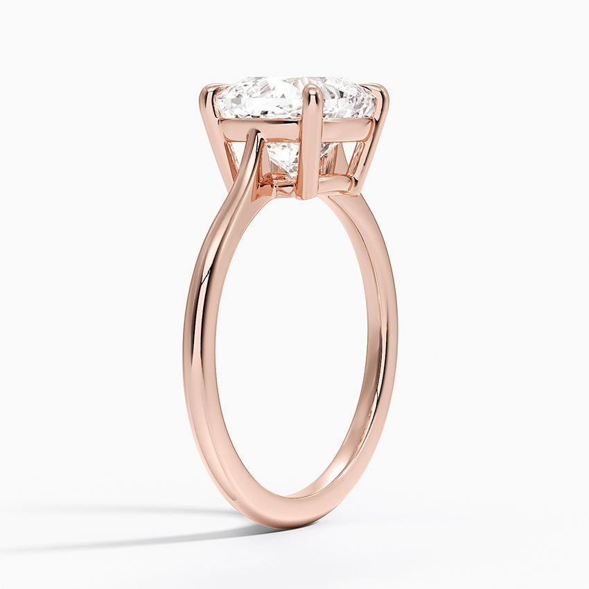 21/2Ct Cushion Lab Grown Diamond Solitaire Ring