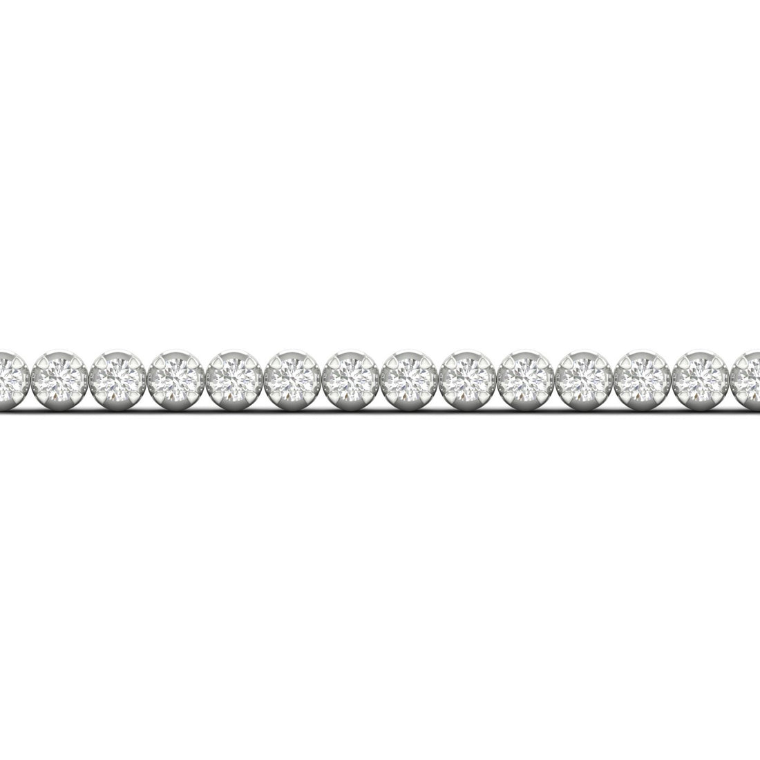 2.00CTW Four Prong Round Lab Grown Diamond Classic Tennis Bracelet